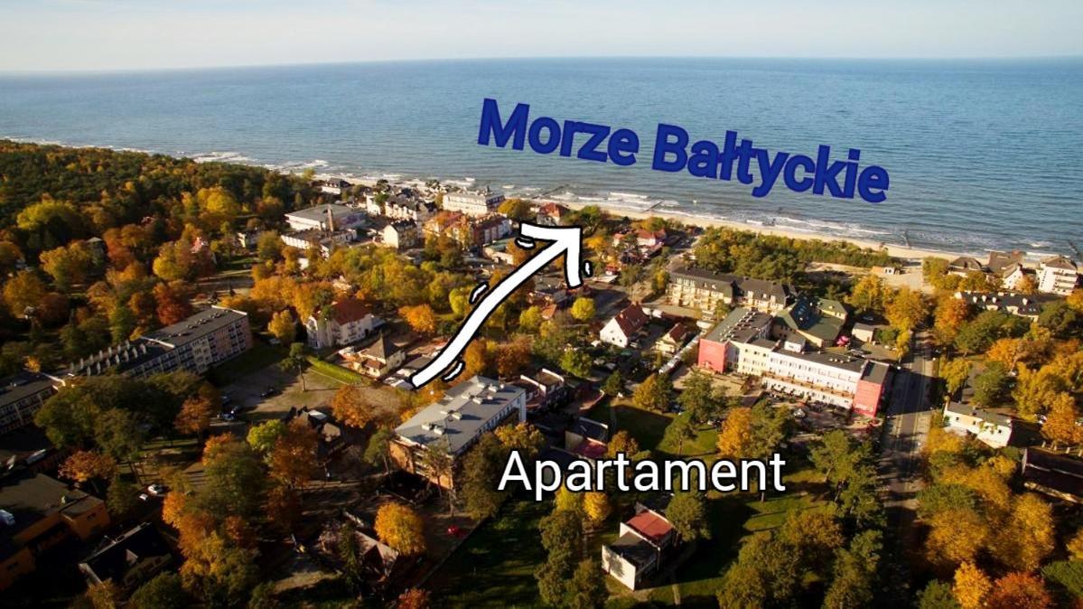 Apartament Planeta Mielno - Centrum, 2 Minuty Od Plazy ! ! ! Kültér fotó